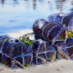 Casiers - Aquarelle - Art Trégor 2017