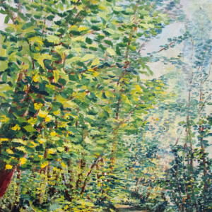 Été - Huile sur toile - 33cm x 55cm Été - huile sur toile - Jean-Marc Auzizeau