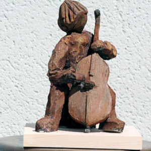 Musicien : Patines Musicien - Patines - Manick Lassalle - sculpteur céramiste