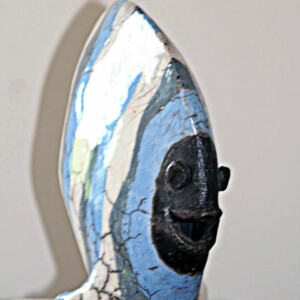 Poisson 2- Céramiques raku Poisson 2 ceramiques-raku-Manick Lassalle