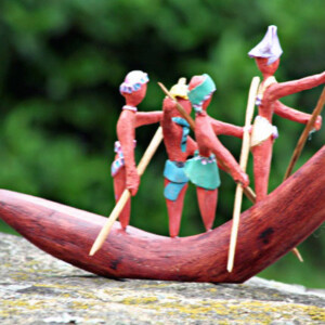 Pirogue - Sculpture céramiste Pirogue - Sculpture céramiste de Manick Lassalle