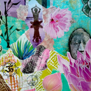 Peace - Collage mixed média Peace - Collage mixed média