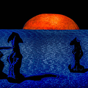 Paysage énigmatique