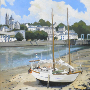 Douarnenez, acrylique, 60x40