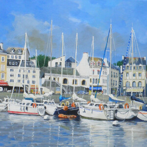 Belle-Ile-en-Mer, acrylique, 50x40