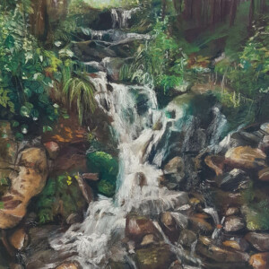 Cascade, pastel