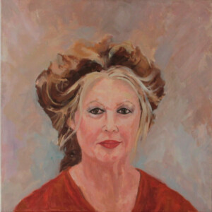 Brigitte-Bardot Age Mur, diptyque-, huile,- 50x50cm Solange Le Chéker