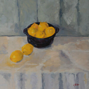 La coupe aux citrons (version-2-) 81x65cm, huile
